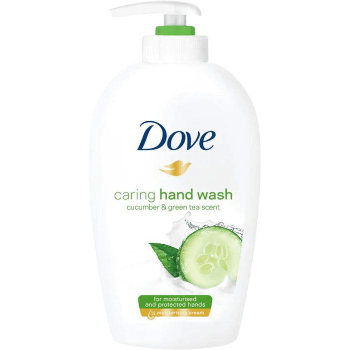 DOVE Caring hand wash cucumber & Tea scent 250ml DOVE Caring hand wash cucumber & Tea scent 250ml